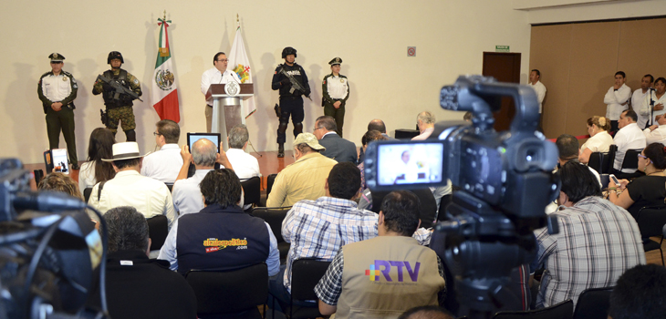 Combatir y acabar con la delincuencia, principal objetivo del Gobierno de Veracruz