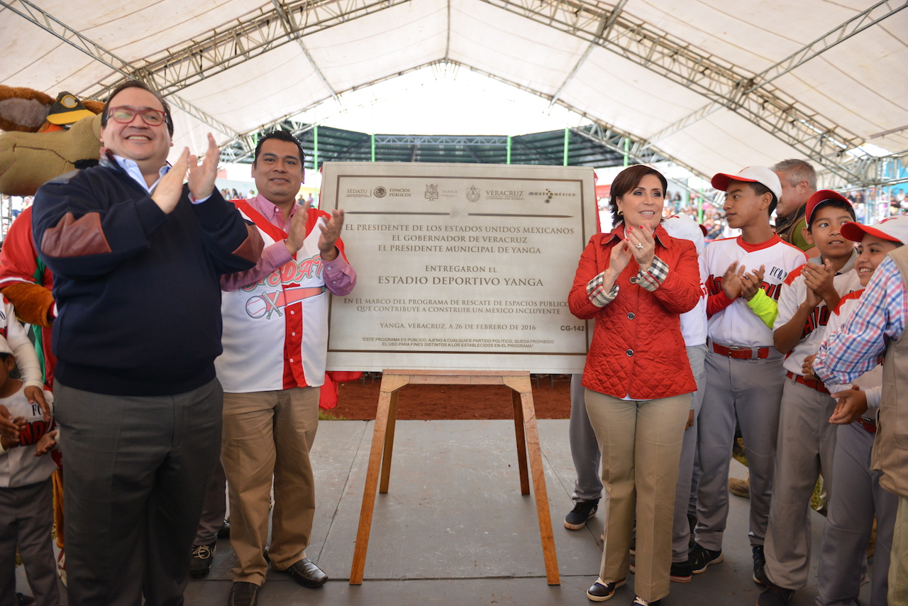 Inauguran el estadio deportivo Yanga