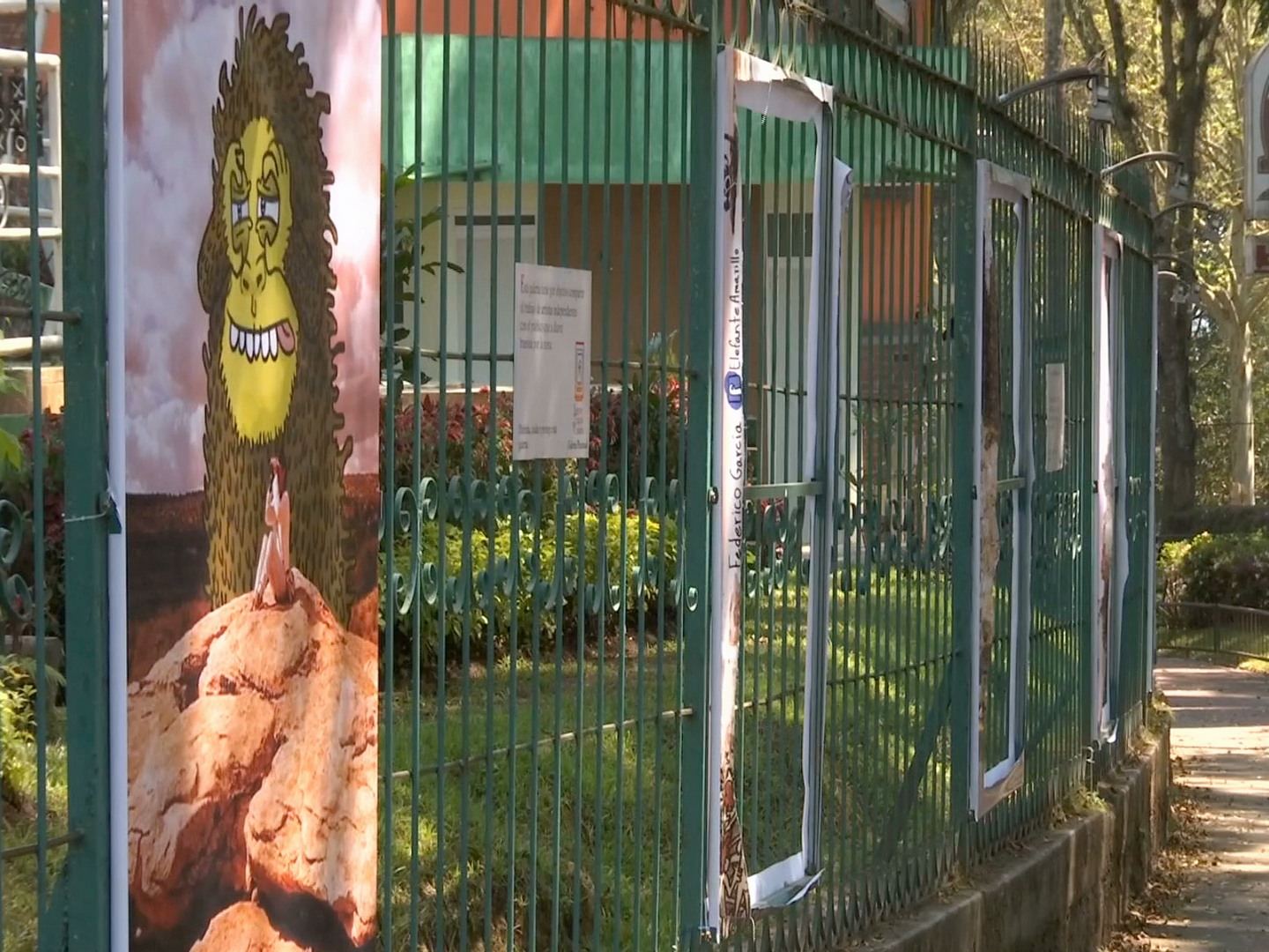 Familias reconstruirán piezas robadas en la galería peatonal de “El Rincón de los Títeres”