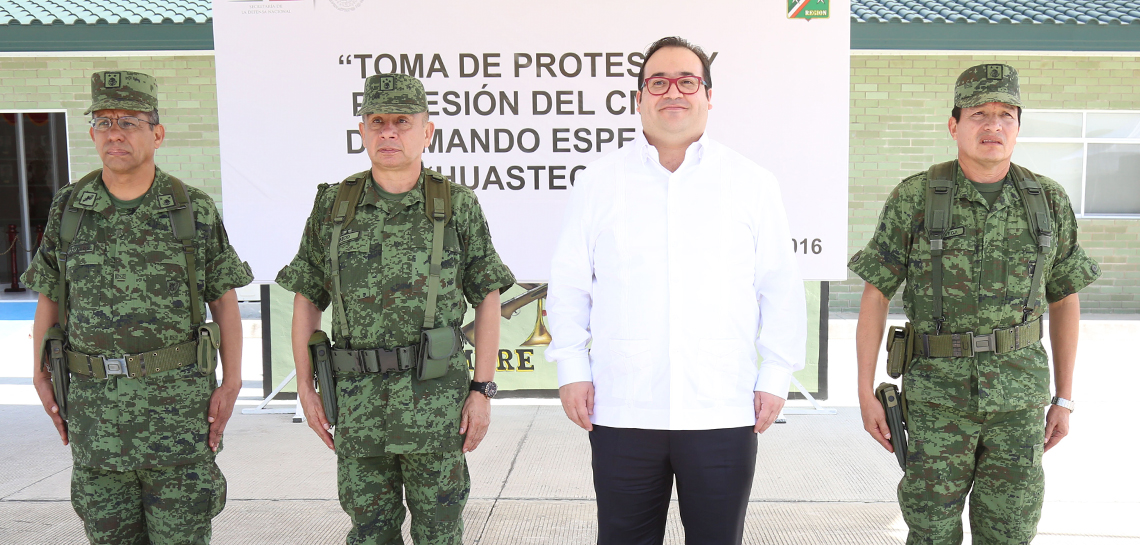 Instalan Mando Especial de la Huasteca