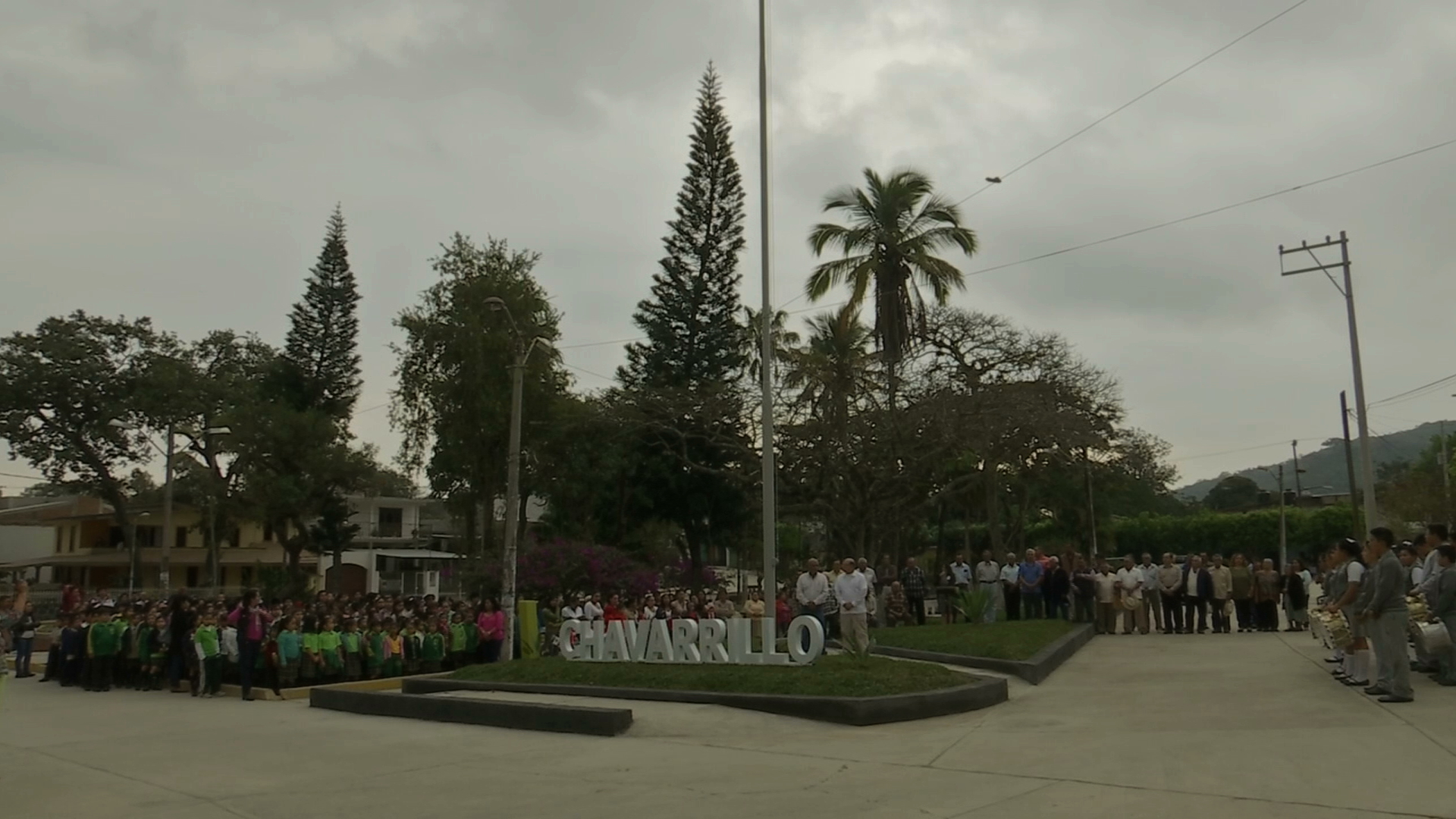 Inauguran Plaza Cívica en Chavarrillo