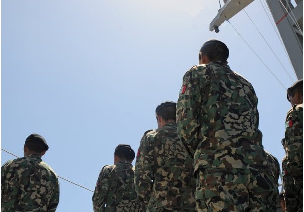 Prácticas de la Marina atemorizan a la ciudadanía en Tuxpan