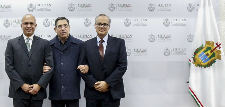 Rinden protesta Arturo Jaramillo y Miguel Álvarez como subsecretarios en SEFIPLAN