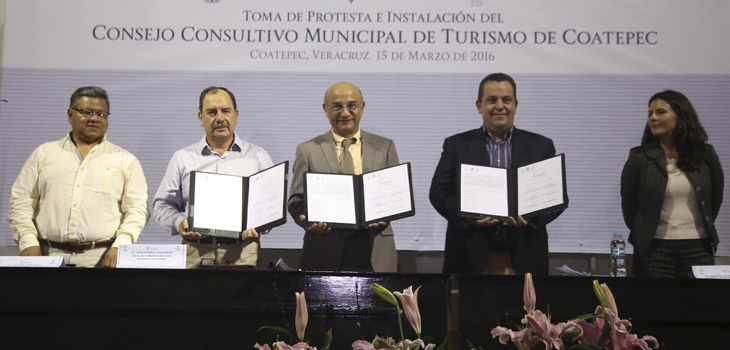 Instala Sectur Consejo Consultivo Municipal de Coatepec