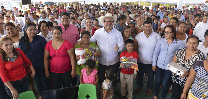 En la cuenca del Papaloapan, respuesta inmediata de un Gobierno preocupado por su gente