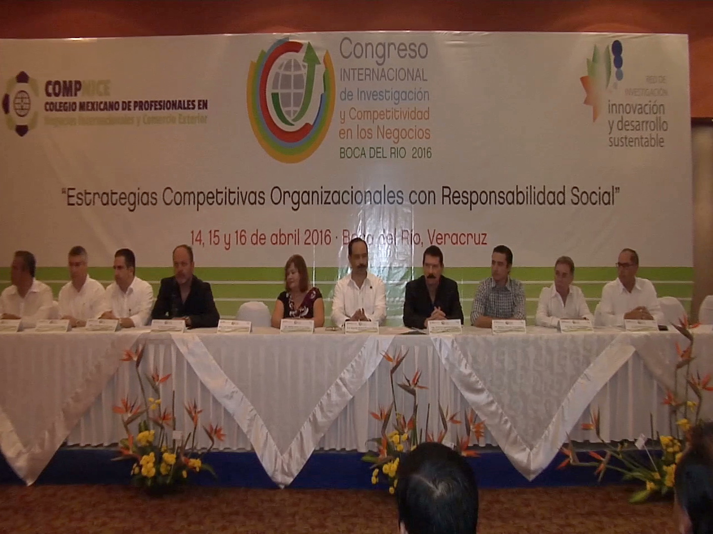 Inicia el Congreso Internacional de Investigación y Competitividad en los Negocios