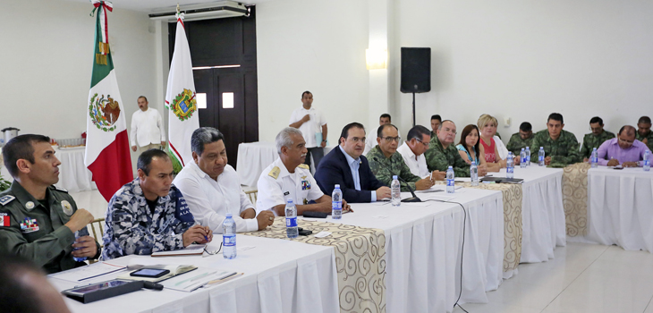 Encabeza Gobernador reunión con el Grupo de Coordinación Veracruz