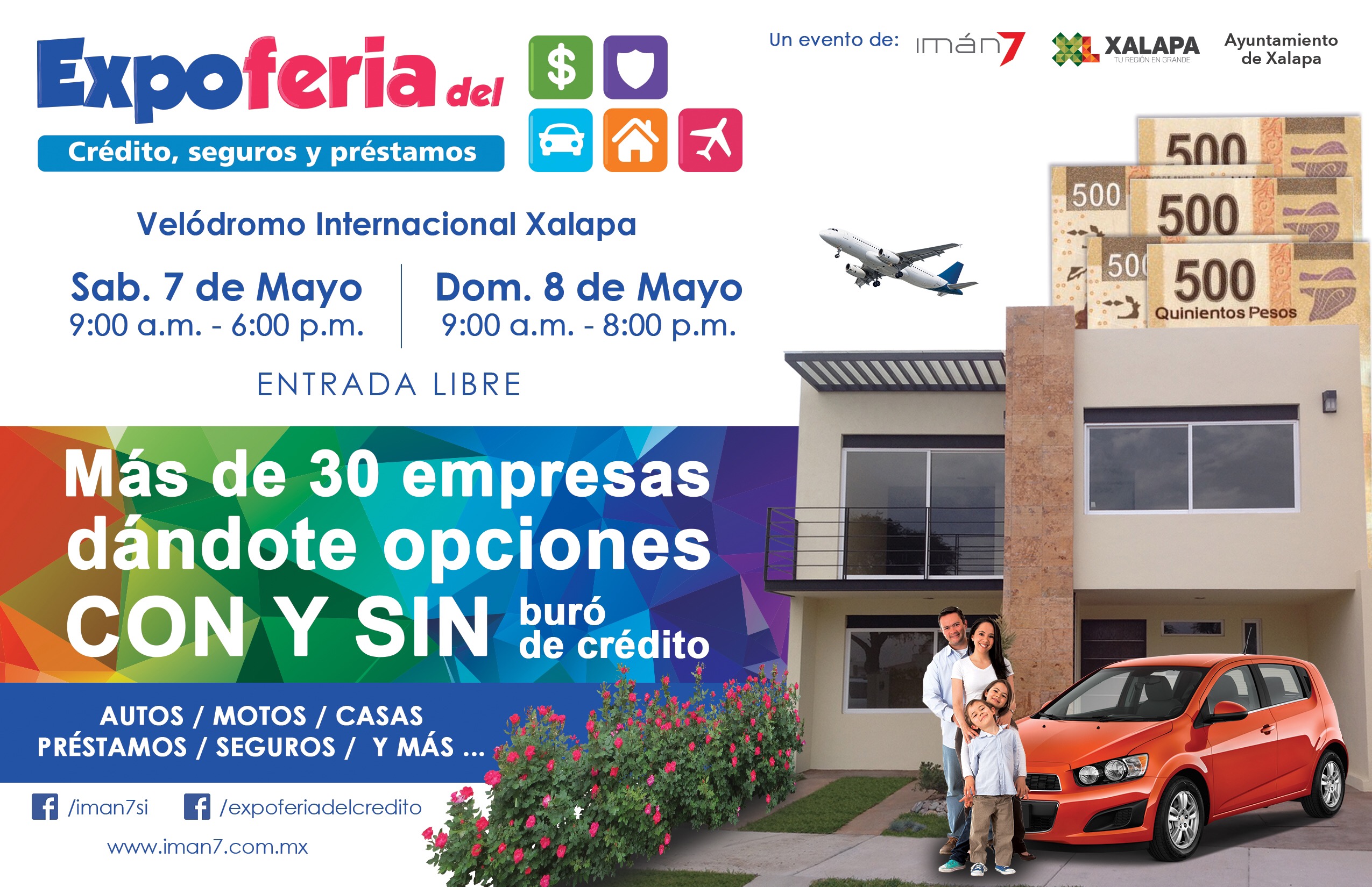 Invitan a la Expo Feria del Crédito, Seguros y Préstamos en Xalapa