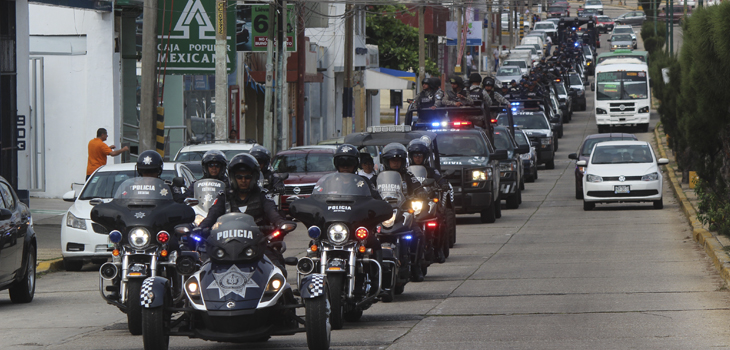 Despliega Fuerza Civil 200 elementos para fortalecer seguridad en Coatzacoalcos