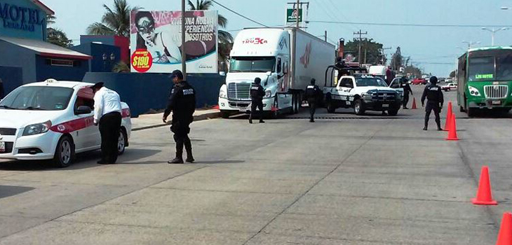 Intensifica Transporte del Estado operativos de seguridad en zona sur