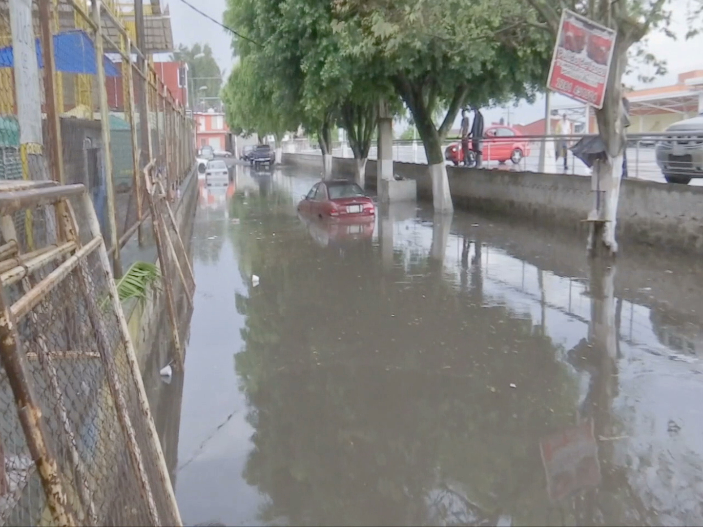 Granizada afectó a 43 casas en Xalapa
