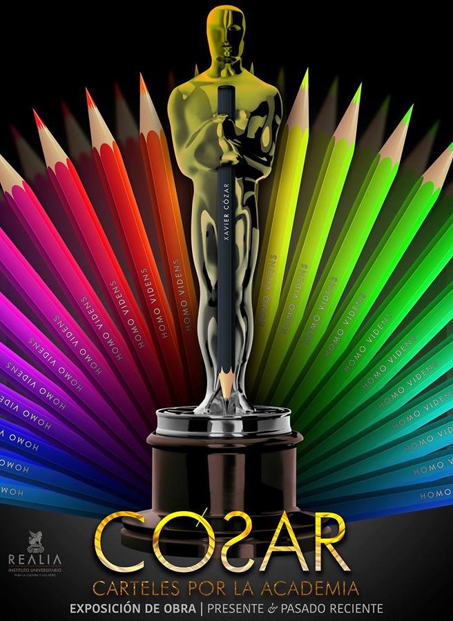 Muestra de carteles “Por la Academia” de Xavier Cózar permanece en Realia