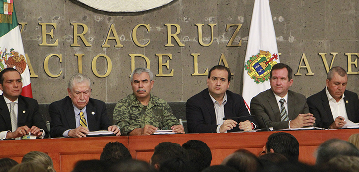 Anuncia Gobernador llegada de la Gendarmería Nacional al sur de Veracruz