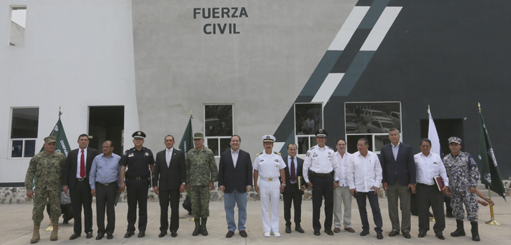 Se reúne Grupo de Coordinación Veracruz, en la Academia de Policía