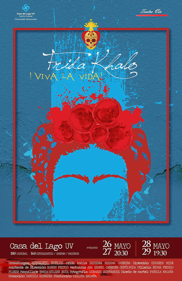 Inicia corta temporada de “Frida Kahlo, viva la vida” en la Casa del Lago