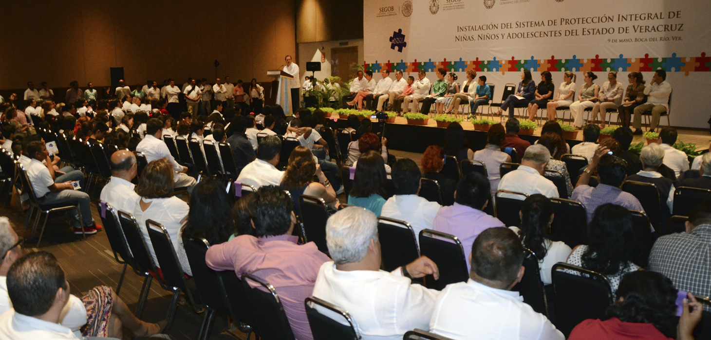 Rinde protesta el Sistema de Protección de los Derechos de Niñas, Niños y Adolescentes del Estado de Veracruz