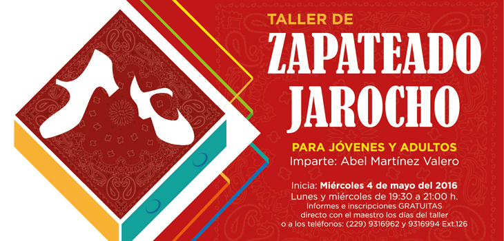 Imparten taller gratuito de zapateado jarocho, en sede del IVEC