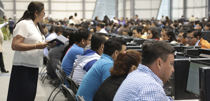 Continúa examen de ingreso al Servicio Profesional Docente; este jueves corresponde a Secundaria