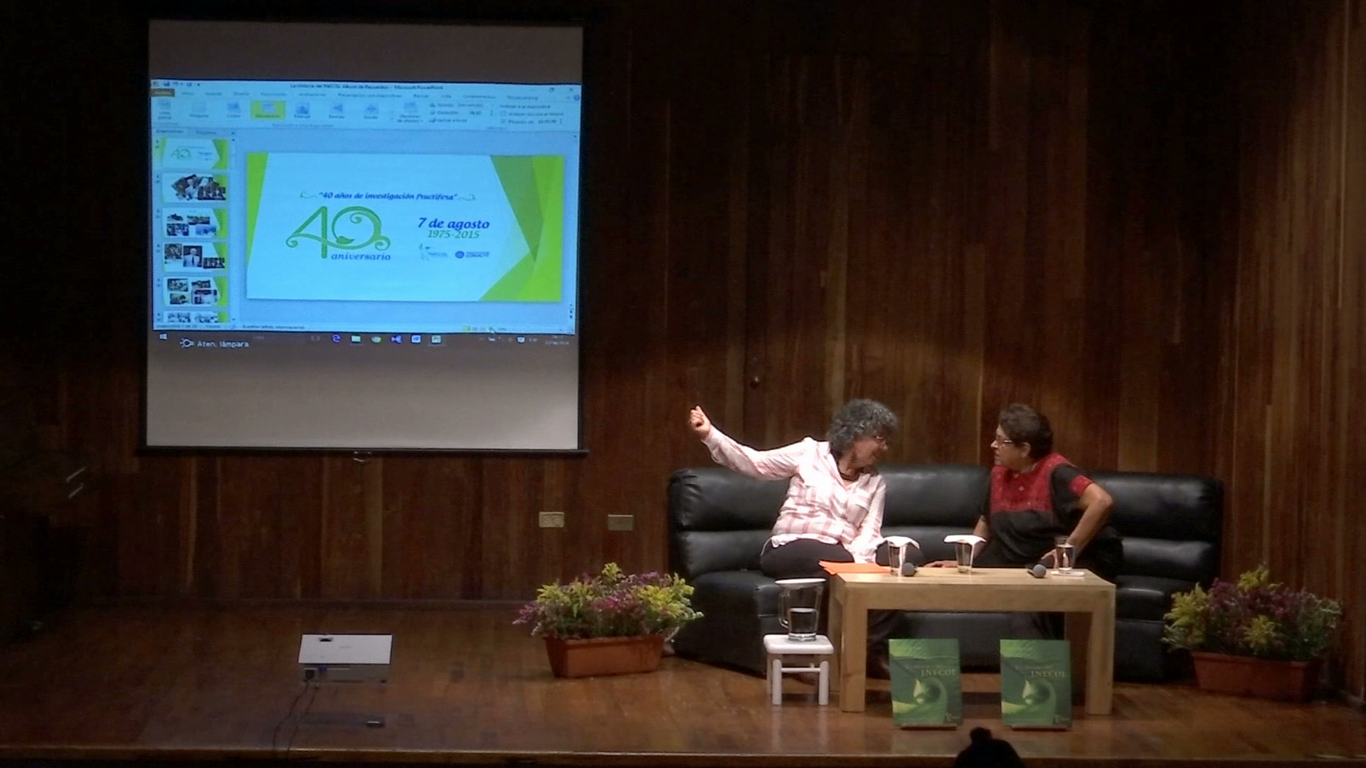 Con libro de memorias celebra Inecol 40 años de éxitos