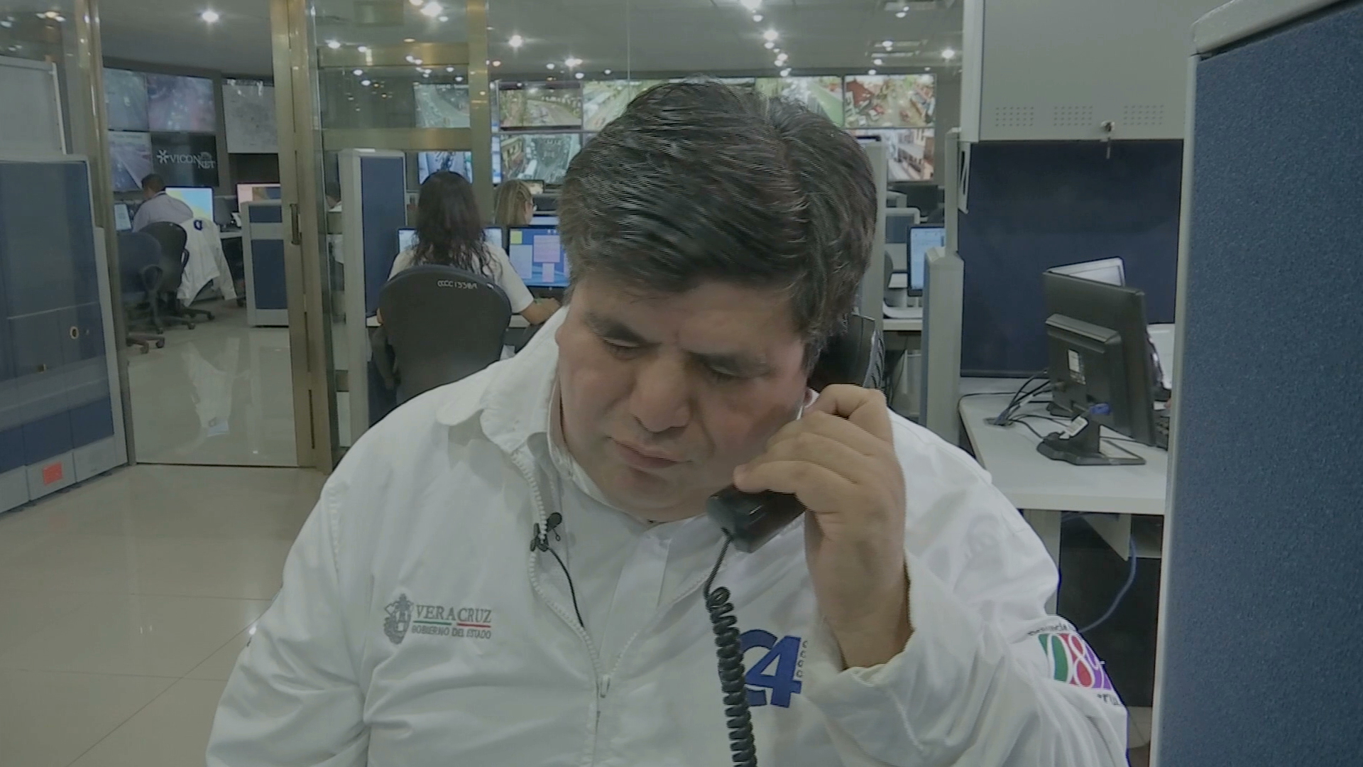 Moisés, un abogado invidente que trabaja en el C4