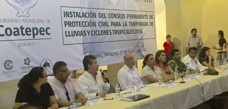 Municipios deben integrar consejos de PC para reducir riesgos en la población