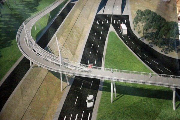 A fin de mes se inaugura el puente ciclopeatonal de la USBI