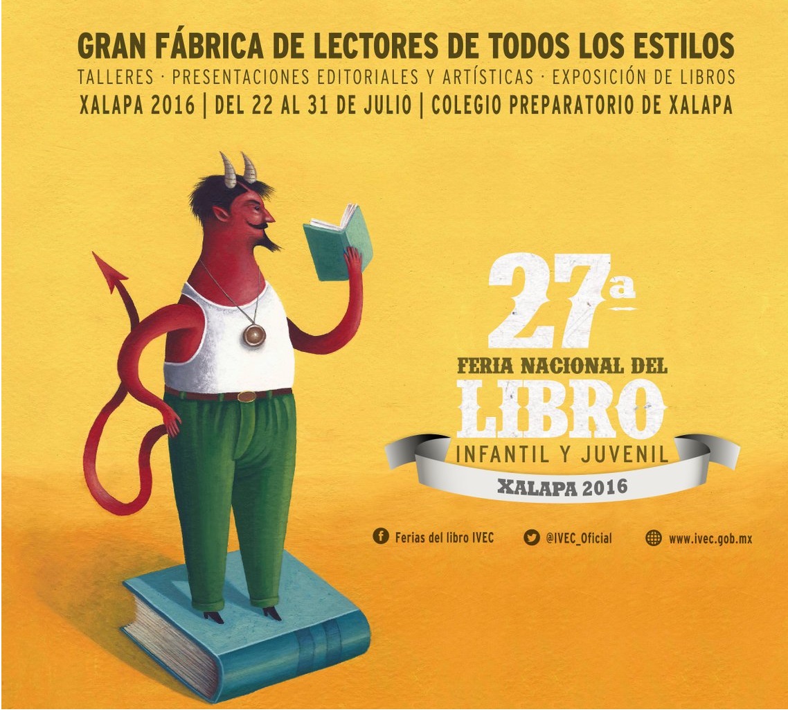 Convocan a voluntarios para participar en la Feria del Libro Infantil y Juvenil de Xalapa