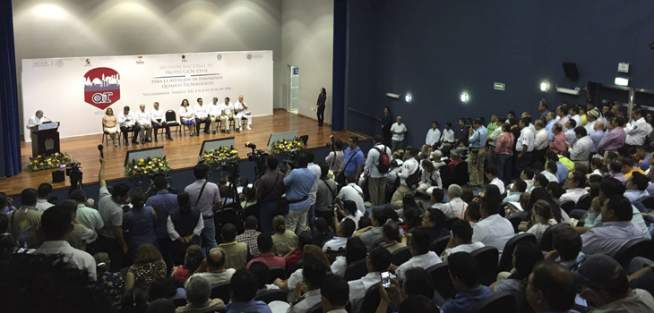 Veracruz, líder nacional en materia de protección civil y reducción de riesgos