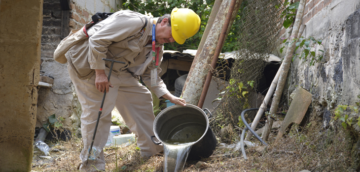 Por temporada de lluvias, fortalece Secretaría de Salud brigadas integrales de control larvario
