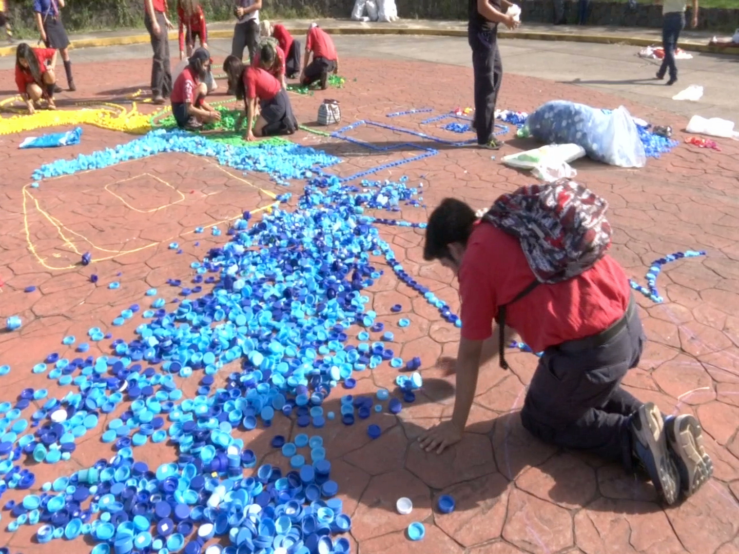 Scouts Xalapa acopian tetrabrik en beneficio del Campamento Tortuguero Marcelino Yépez y zonas de montaña