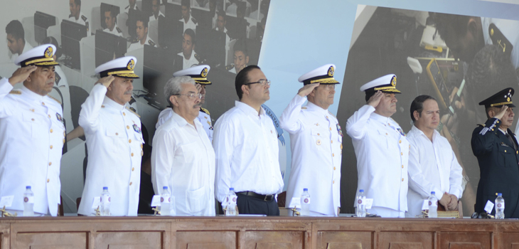 Se gradúan alumnos del Centro de Formación y Capacitación de la Armada de México