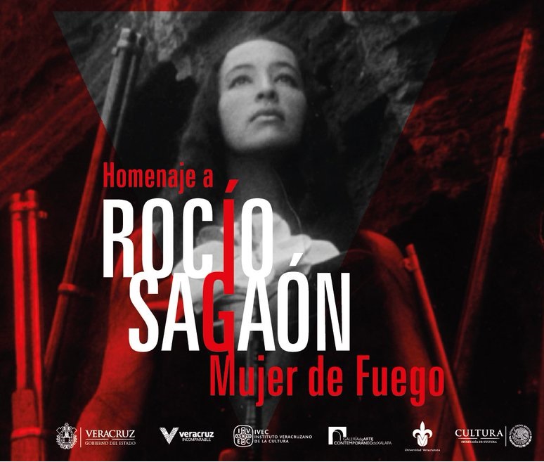 Rinde IVEC homenaje a la bailarina Rocío Sagaón en la Galería de Arte Contemporáneo de Xalapa