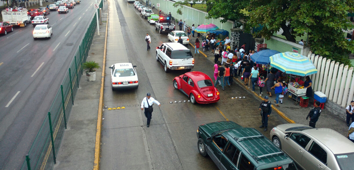 Registra Policía Estatal regreso a clases sin incidentes