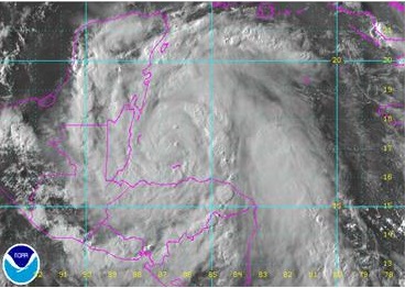 Activa PC Alerta SIAT-CT Azul en el sur de Veracruz por acercamiento de huracán “Earl”, en el norte y centro se mantiene Alerta Gris