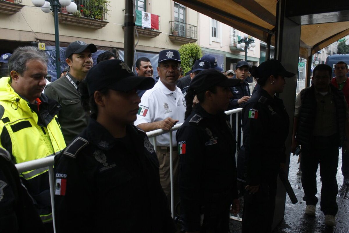 Supervisa SSP filtros de seguridad en Xalapa para celebración del grito de Independencia