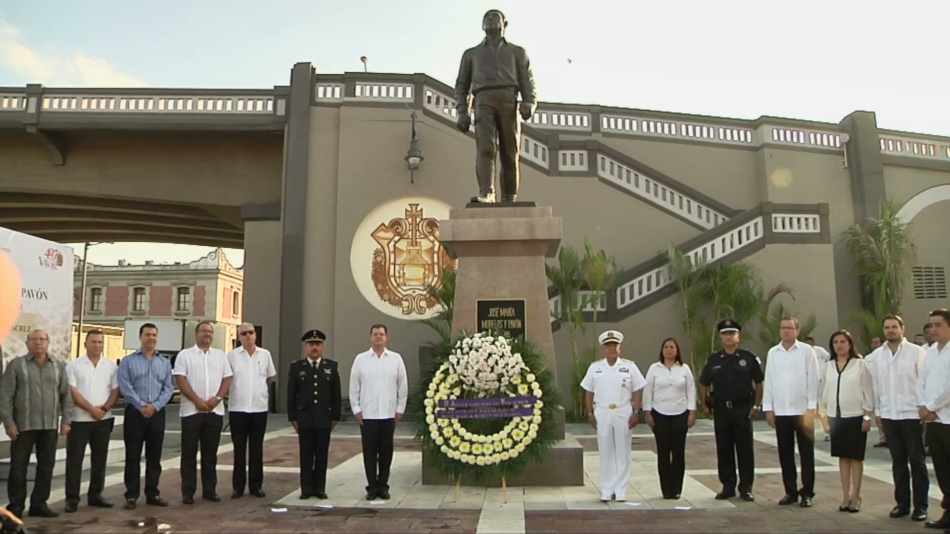 Inauguran nueva plaza en el puerto de Veracruz