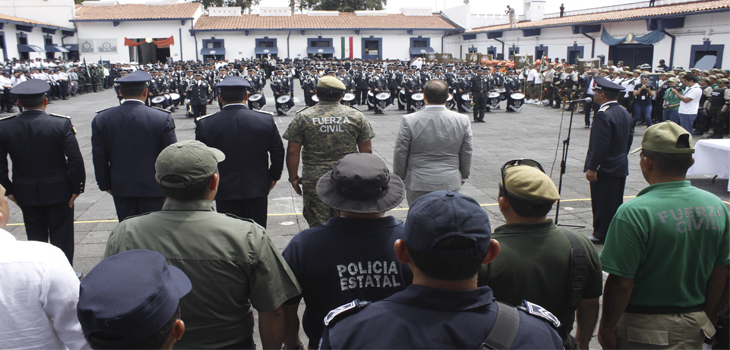Reconoce Gobernador del Estado labor de la Policía Estatal