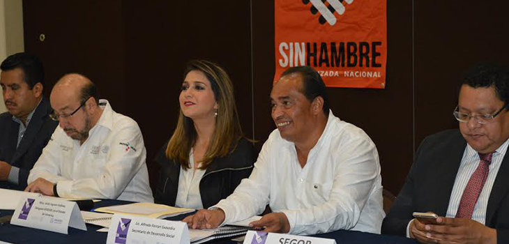 Presentan SEDESOL federal y estatal avances de la Estrategia Nacional por la Inclusión