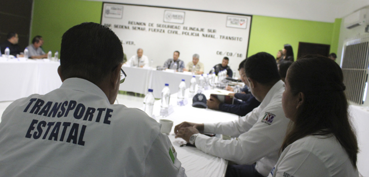 Concretan autoridades del Blindaje Sur operativo para Fiestas Patrias