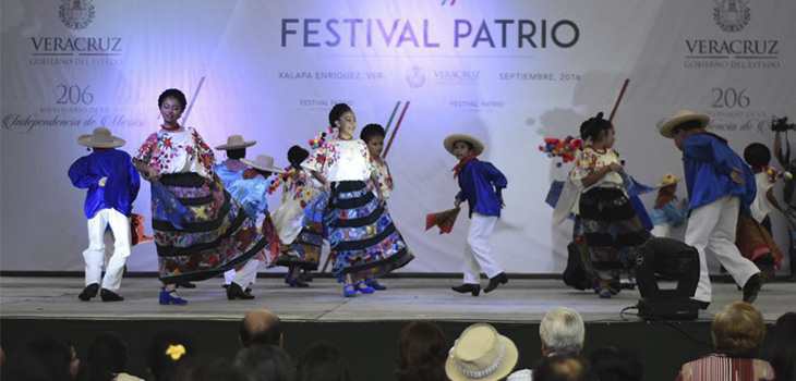 Inaugura Gobierno de Veracruz el Festival Patrio
