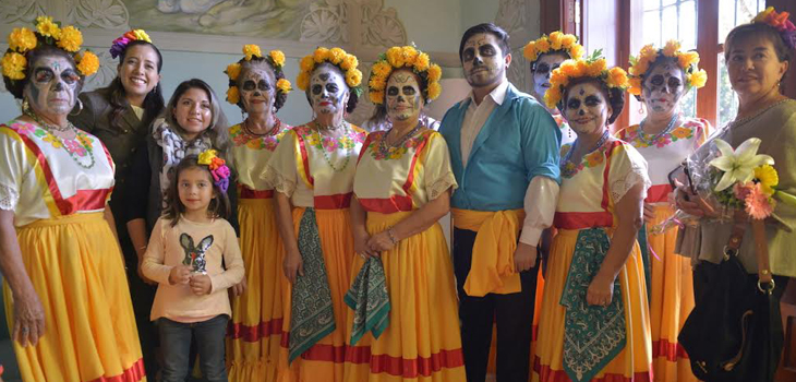 Gran fiesta del Día de Muertos celebra La Quinta de las Rosas