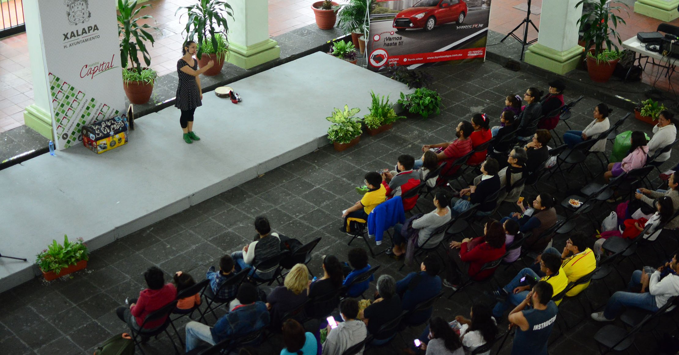 Inicia el IV Festival Internacional Cuentos y Flores Xalapa 2016