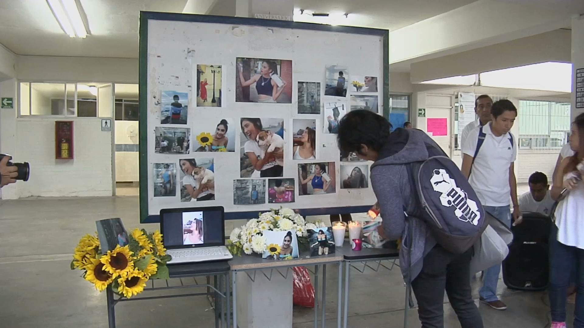 Alumnos y maestros de la FACICO recuerdan a Génesis