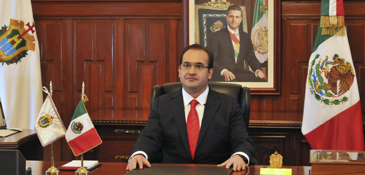 Pide Javier Duarte licencia como Gobernador Constitucional