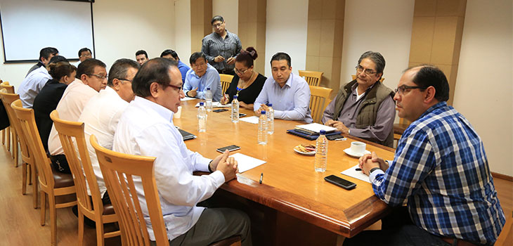 Autoridades de la SEV dan seguimiento a temas de la Coalición de Sindicatos Magisteriales