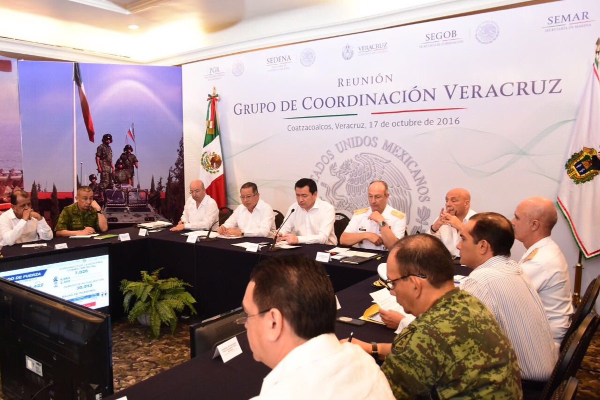 Marina coordinará la seguridad en Veracruz, anuncia el secretario de Gobernación