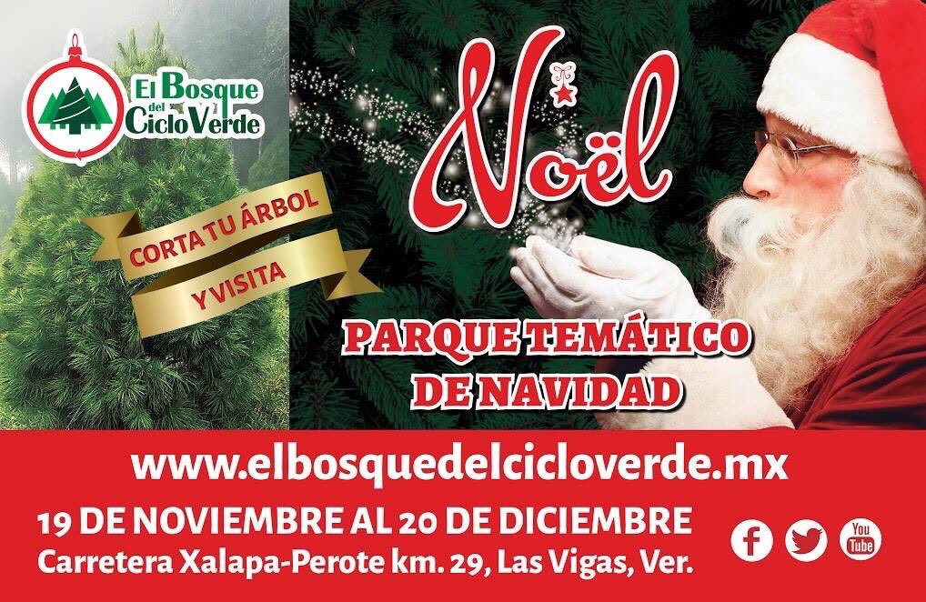 El Ciclo Verde será parque temático navideño desde el 19 de noviembre