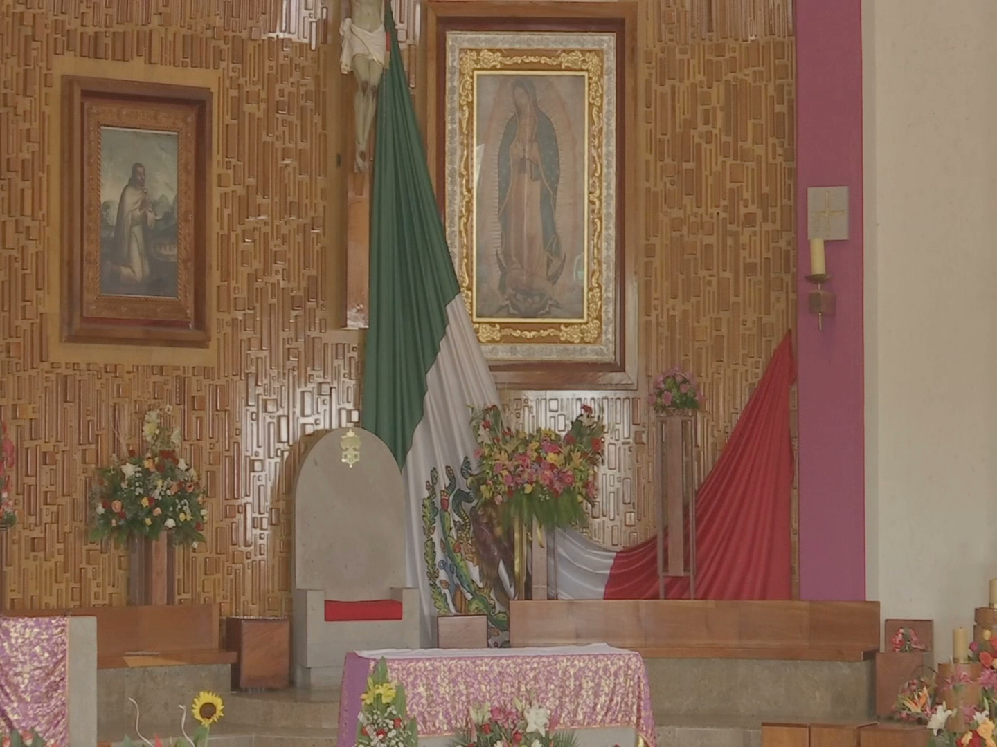 Llegan las primeras peregrinaciones guadalupanas al Dique