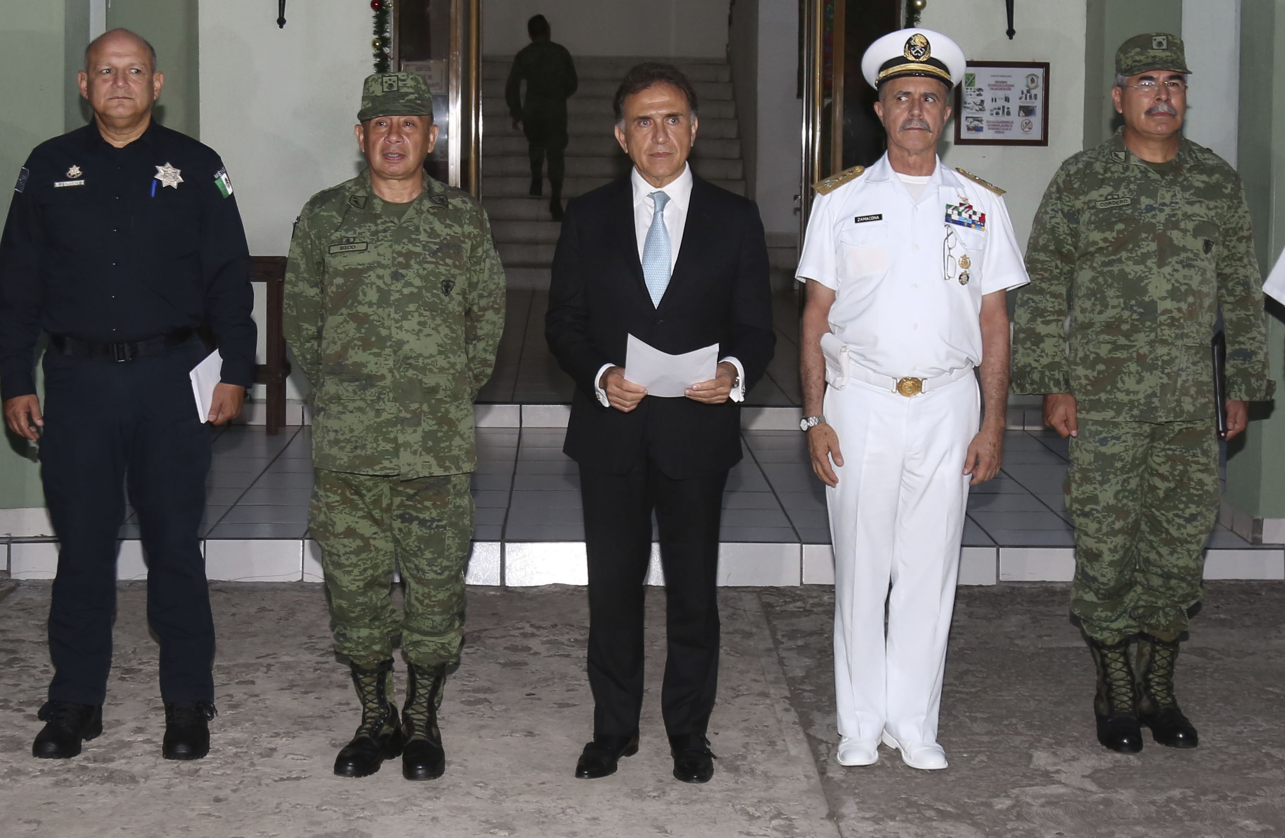 Se busca vía aérea y terrestre a sujetos que agredieron a las fuerzas de seguridad en Jesús Carranza