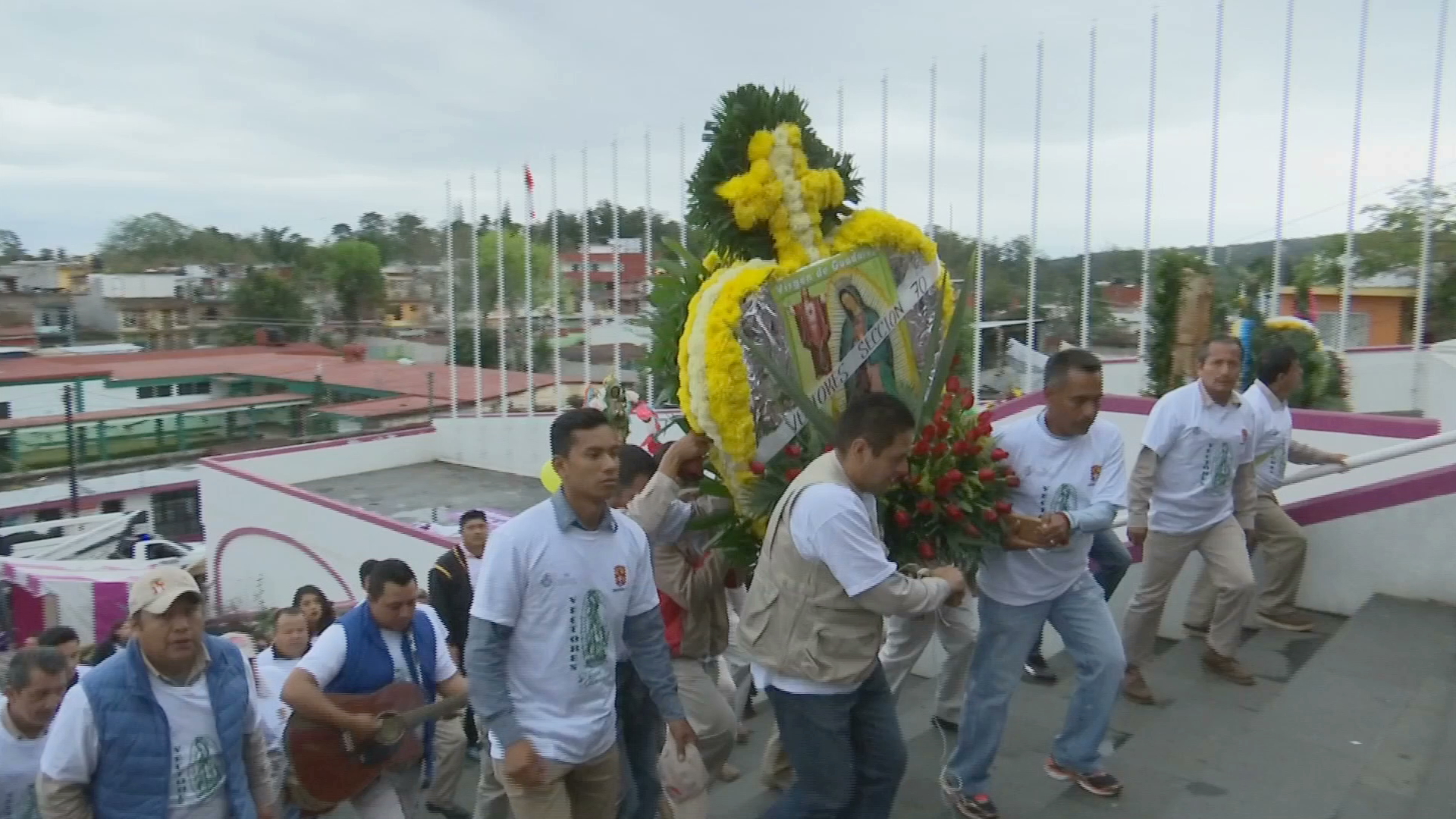 Guadalupanos renovaron su fe en la Basílica de El Dique